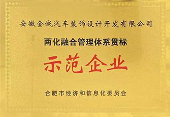 两化融合管理体系贯标示范企业